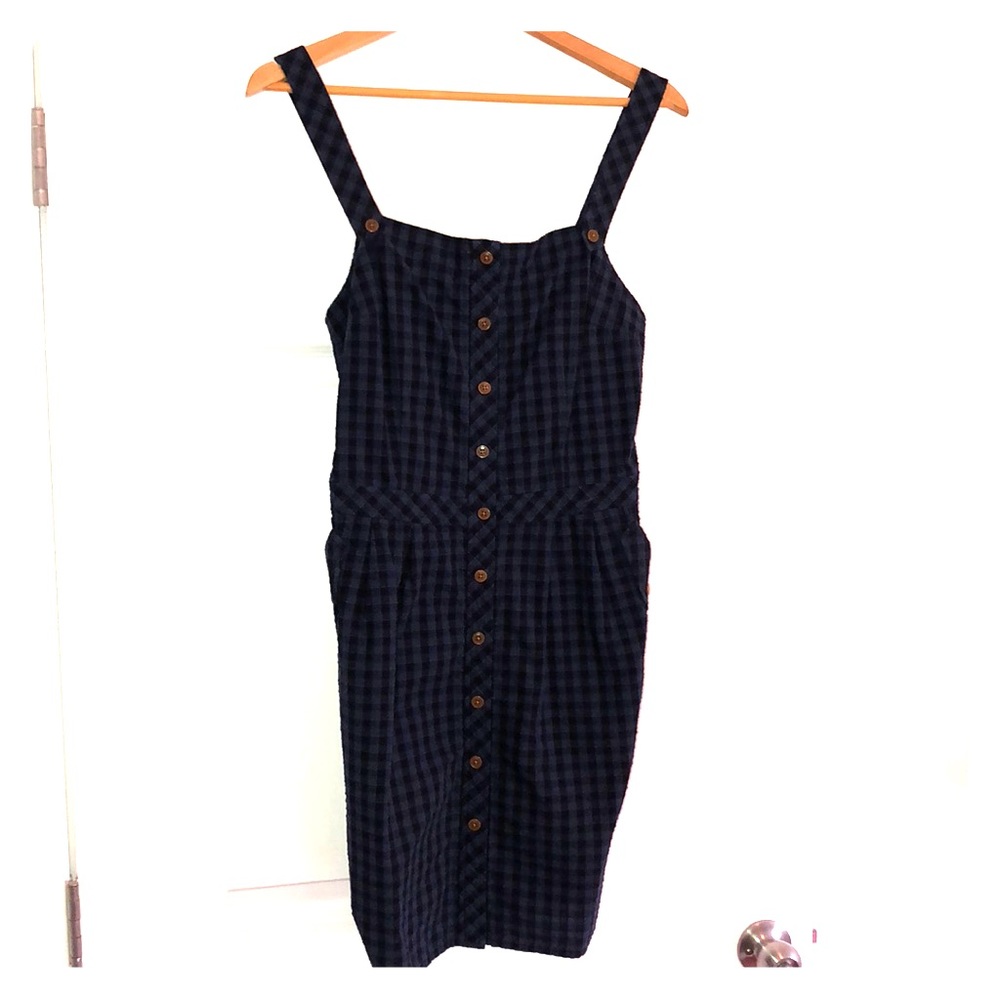 Fred Perry dress jumper pockets NWOT checkered